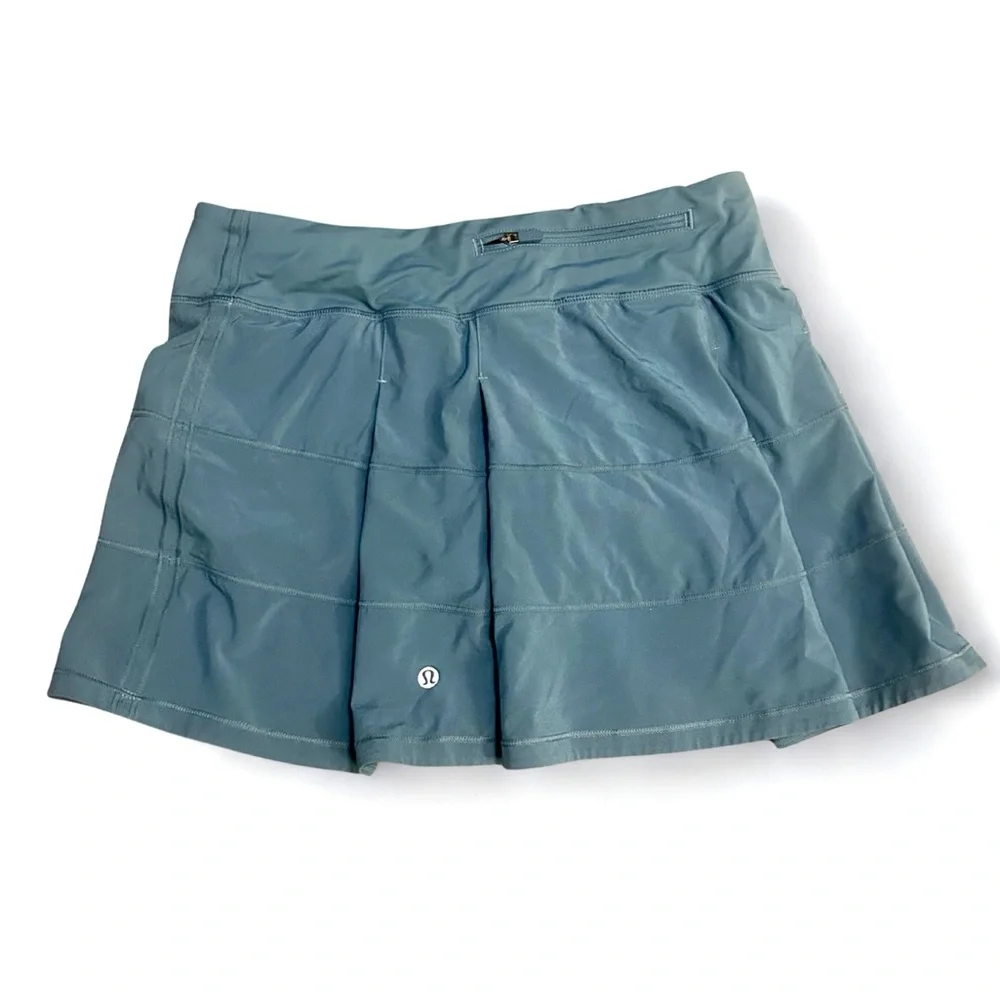 Lululemon Athletica Pace Rival Blue Skort -Size 6 Tall- Women’s Activewear